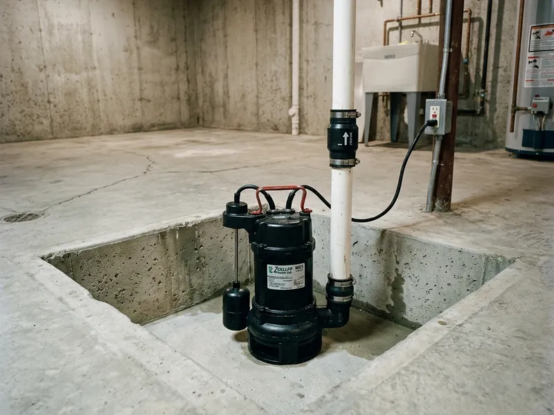 Sump Pump Installation Plumber in Liberty Hill, TX